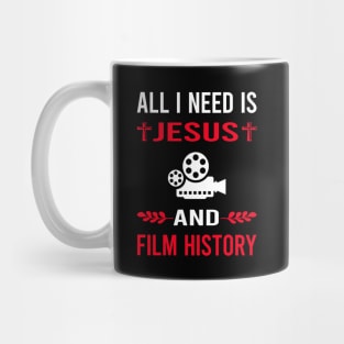 I Need Jesus And Film History Movie Movies Mug